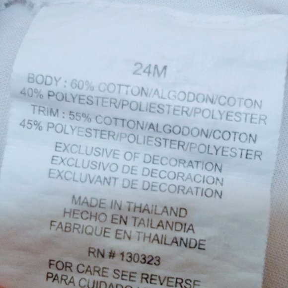 KIDS HEADQUARTERS RED GINGHAM SET SIZE 24M - Picture 11 of 13